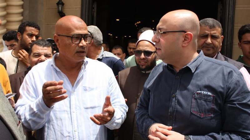 محافظ بنى سويف يلتقى