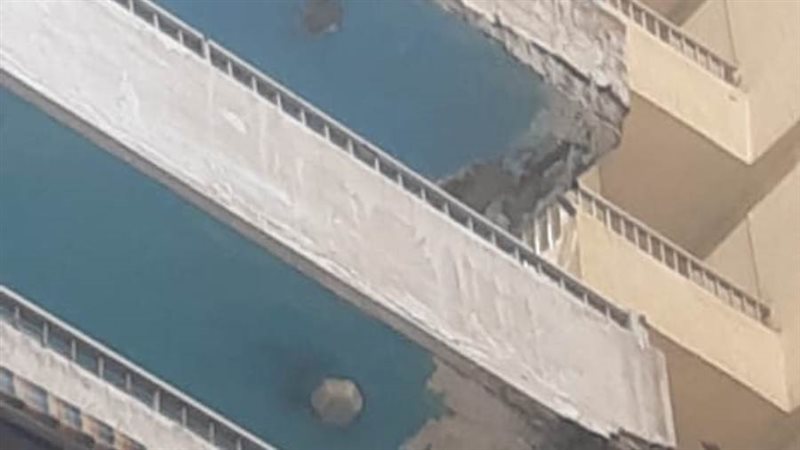 إحدى العقارات المهدده