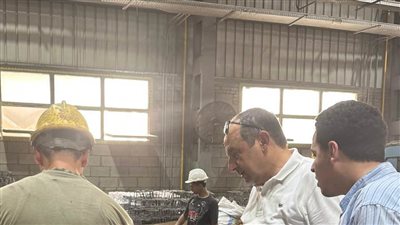 وزير قطاع الأعمال العام في زيارة مفاجئة لشركة سيجوارت