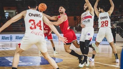 الأهلي يفوز على الزمالك ويتقدم 2-1 في سلسلة نصف نهائي دوري السلة