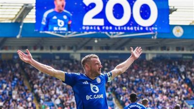 فاردي يخلد ذكراه.. ويودع ليستر سيتي ببصمة تاريخية