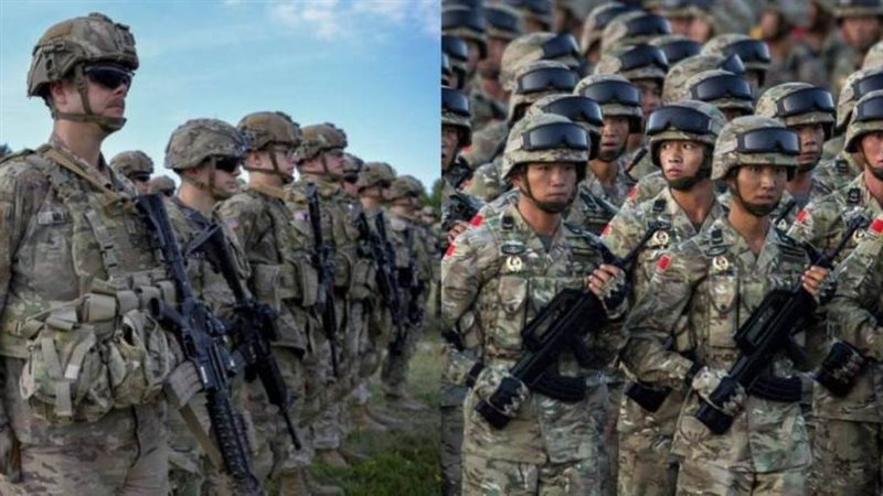 الجيش الصيني في مواجهة