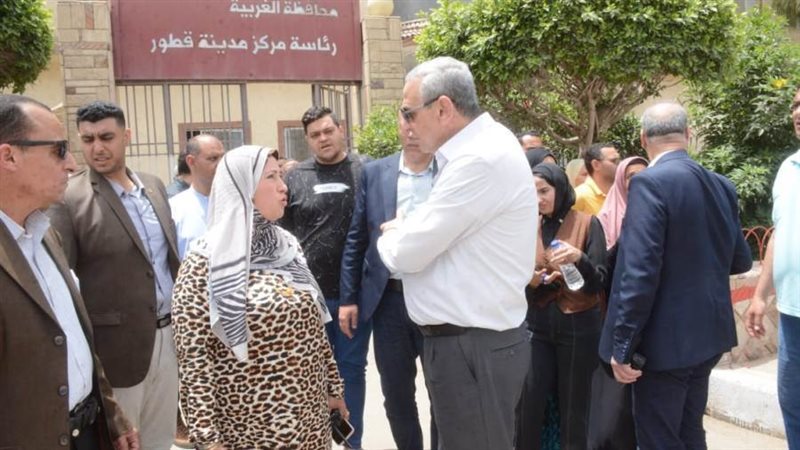 محافظ الغربية خلال