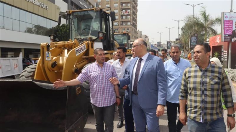 محافظ القليوبية يتفقد