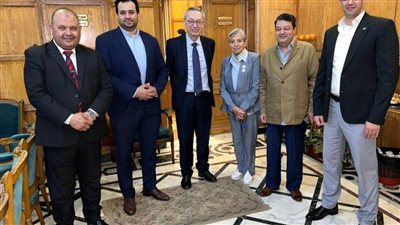 إبرام بروتوكول تعاون بين رئيس نادي ميريت ليونز وجمعية رجال الأعمال للتعامل مع التكنولوجيا 