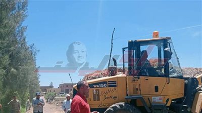 إزالة 10 حالات تعدٍ على الأرضي الزراعية وأملاك الدولة بسيدي سالم