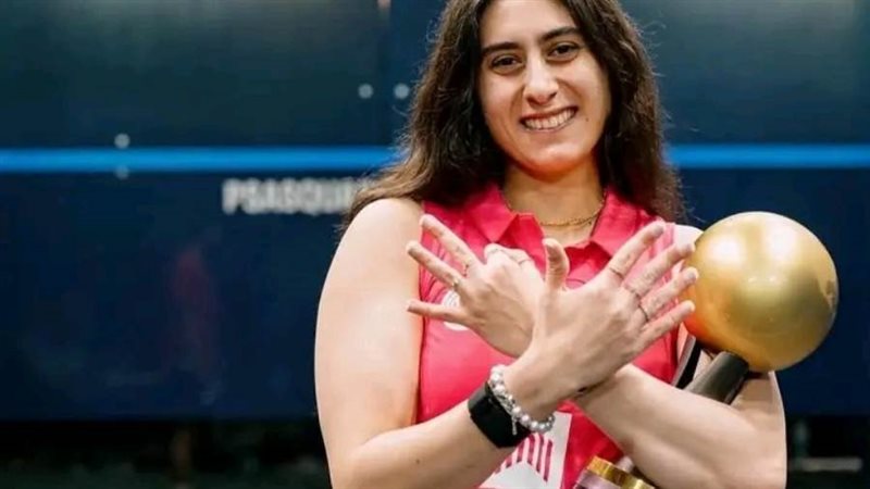 البطلة نور الشربيني