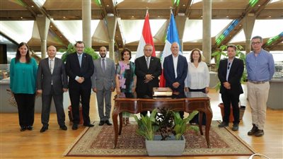 مكتبة الإسكندرية تستقبل وفدًا رفيع المستوى من المركز القومي للبحث العلمي الفرنسي