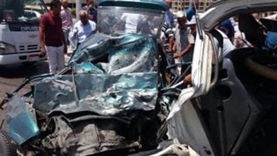 بالأسماء.. مصرع وإصابة 5 أشخاص بحادث تصادم بطريق مرسى علم - أسوان