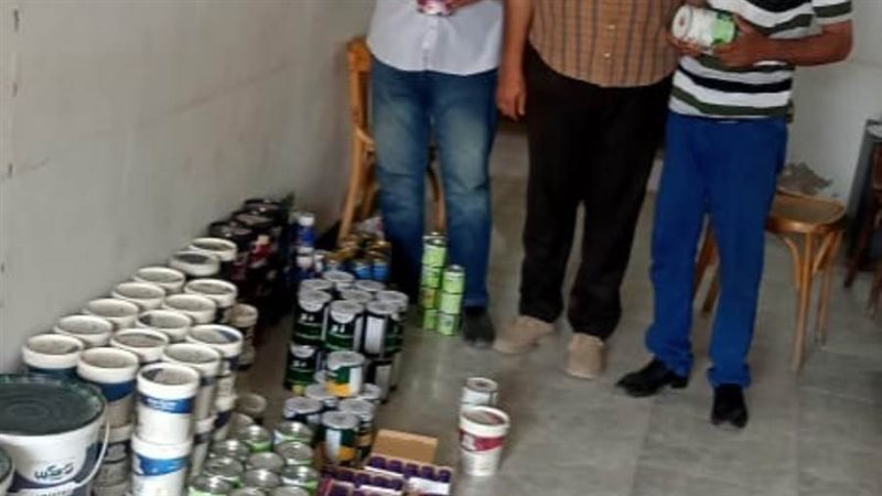 جانب من المضبوطات