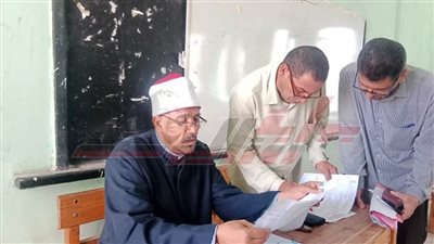 كفر الشيخ الأزهرية تختتم تصحيح الشهادة الابتدائية 