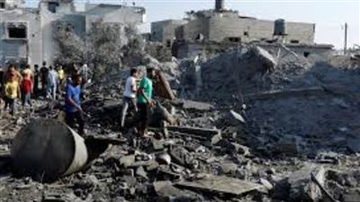 استشهاد سبعة فلسطينيين في مدينة رفح