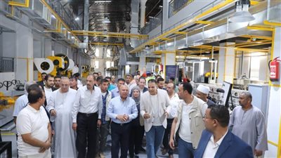 الوزير يفتتح مصنع الرضوان الدولي للصناعات الهندسية باستثمارات 5 ملايين دولار.