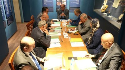 مجلس إدارة صندوق التنمية يجتمع بتكية 