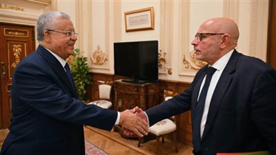 المستشار الدكتور حنفي جبالي  يلتقي وفد العلاقات مع دول المشرق بالبرلمان الأوروبي