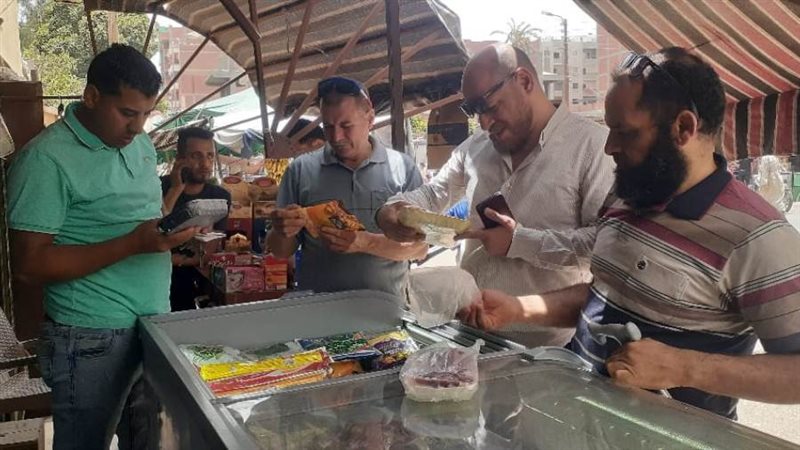 حملات تموينية ببنى