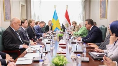  وزيرا الصحة المصري والتجارة السويدي يبحثان فرص الاستثمار الصحي ودعم الجرحى الفلسطينيين