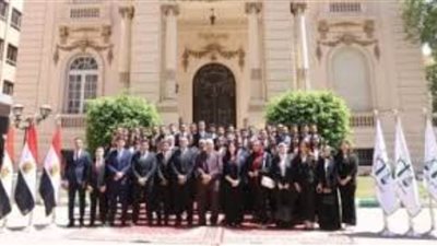 رئيس مجلس الدولة يرحب بوفد من طلبة كلية القانون من الأكاديمية العربية للعلوم والنقل البحري