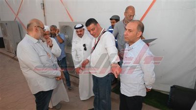  بعثة حج الجمعيات الأهلية تجري معاينة ميدانية لمخيمات الحجاج في عرفات ومنى