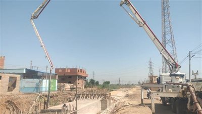 محافظ الغربية يتابع معدلات تنفيذ محور النعناعية بكفر الزيات