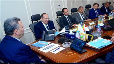 نائب وزير التموين يجتمع مع رئيس الشركة المصرية للحوم والدواجن لمتابعة استعدادات عيد الأضحى