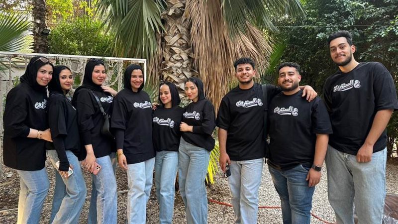 جانب من الطلبة المشاركين