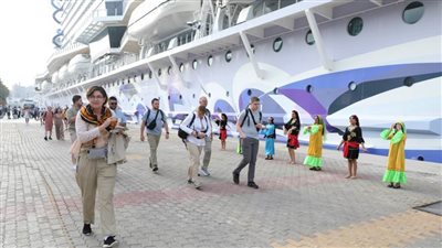 ميناء الإسكندرية يستقبل السفينة Ms Norwegian Viva في رحلتها الثالثة خلال شهر مايو