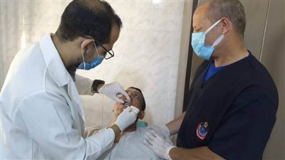 الكشف على 1147 حالة في قافلة طبية مجانية البرشا بالمنيا