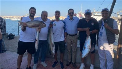 أجواء احتفالية في ختام بطولة إسكندرية المفتوحة لصيد الأسماك 