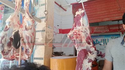 تموين دسوق يضبط لحوم بلدي مذبحة خارج السلخانة بكفر الشيخ