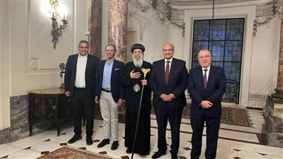 مساعد وزير الخارجيه للشئون الأمريكية ينظم لقاء على شرف أسقف أبراشية وسط الغرب الأمريكي