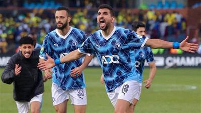 نهائي إفريقيا| بيراميدز يسجل الهدف الأول في مرمى صن داونز 