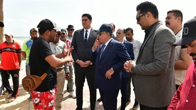 محافظ الدقهلية يتابع استعدادات مدينة جمصة لعيد الأضحى