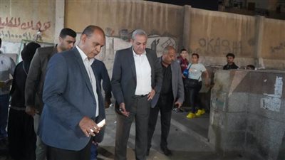 محافظ الغربية يوجه بحل تسريب المياه بنفق الشون بالمحلة الكبرى.. صور