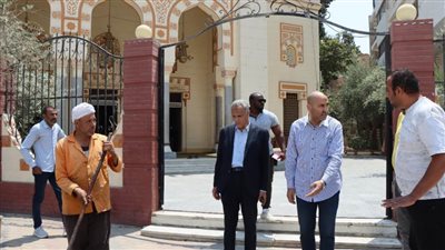 سكرتير بني سويف يراجع ميدانيا تنفيذ خطة استعدادات صلاة عيد الأضحى المبارك