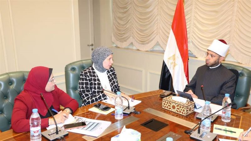 الأزهري ومديرة القومي