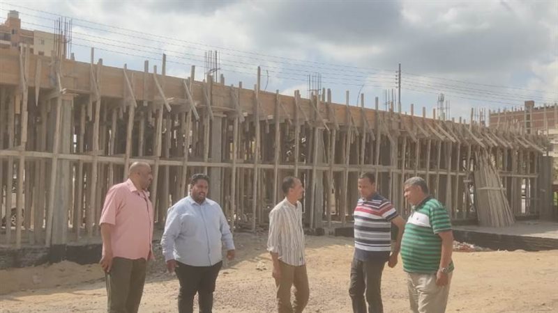 جانب من أعمال الإنشاءات