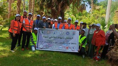 جامعة أسوان تحتفل بيوم البيئة العالمي بحملات توعية وتشجير على ضفاف النيل
