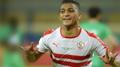 مصطفى محمد يظهر في ستاد القاهرة لمساندة الزمالك 