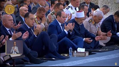 عاجل| بث مباشر.. الرئيس السيسي يؤدي صلاة عيد الأضحى في مسجد مصر