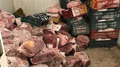 ضبط لحوم مذبوحة خارج المجازر و مختومة بأختام مزورة ولحوم منتهية الصلاحية