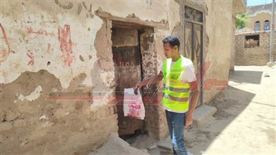 الأورمان مستمرة في ذبح وتوزيع لحوم الأضاحي على الفقراء في كفر الشيخ