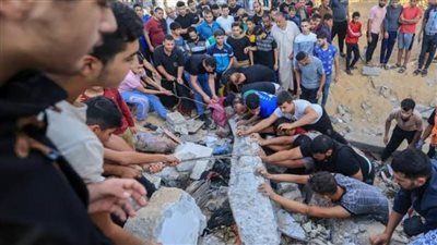 استشهاد 3 فلسطينيين وإصابة آخرين في قصف إسرائيلي على حي الزيتون بغزة