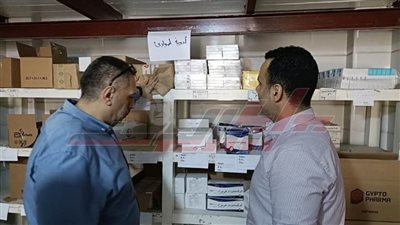 توفير الأدوية والمستلزمات والتجهيزات بمستشفيات كفر الشيخ