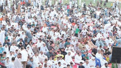اكثر من نصف مليون مصلٍّ يؤدون شعائر صلاة عيد الأضحى بمراكز الشباب والأندية بالمنيا