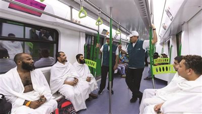 قطار المشاعر المقدسة ينقل 1.87 مليون راكب خلال موسم الحج