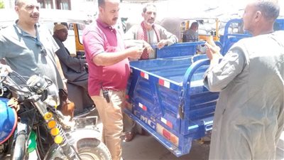 رئيس مركز ساحل سليم بأسيوط يتابع سير العمل بمشروع العبارات النهرية