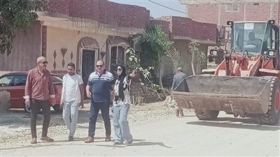 محافظ الإسماعيلية يتابع تنفيذ الإزالات لتوسعة طريق المحطة 