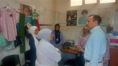وكيل الصحة بالبحيرة يوجه باتباع قواعد مكافحة العدوى وحُسن تقديم كافة الخدمات للمواطنين 