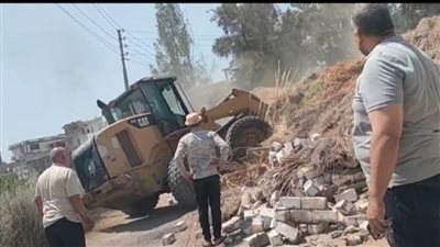 البحيرة: إزالة 23 حالة تعد واسترداد 2513 مترا من أراضي الدولة 